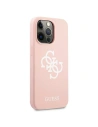 Hurtownia GSM - Etui Guess GUHCP13LLS4GWPI Apple iPhone 13 Pro růžový/pink tvrdý kryt silikon 4G logo - GUE1534PNK - {ean13} - Hurt