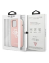 Hurtownia GSM - Etui Guess GUHCP13LLS4GWPI Apple iPhone 13 Pro różowy/pink hard case Silicone 4G Logo - GUE1534PNK - {ean13} - Hurt