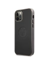 Hurtownia GSM - Etui BMW BMHCP12LREELK Apple iPhone 12 Pro Max czarny/black hardcase Leather Emboss - BMW258BLK - {ean13} - Hurt