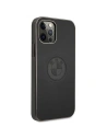 Hurtownia GSM - Etui BMW BMHCP12LREELK Apple iPhone 12 Pro Max czarny/black hardcase Leather Emboss - BMW258BLK - {ean13} - Hurt