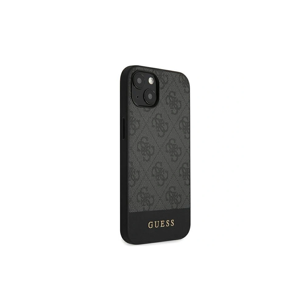 Hurtownia GSM - Etui Guess GUHCP13MG4GLGR Apple iPhone 13 szary/grey hardcase 4G Stripe Collection - GUE1536GRY - {ean13} - Hurt