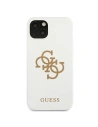 Hurtownia GSM - Etui Guess GUHCP13MLS4GGWH Apple iPhone 13 biały/white hard case Silicone 4G Logo - GUE1537WHT - {ean13} - Hurt