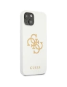Hurtownia GSM - Etui Guess GUHCP13MLS4GGWH Apple iPhone 13 biały/white hard case Silicone 4G Logo - GUE1537WHT - {ean13} - Hurt