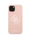 Hurtownia GSM - Etui Guess GUHCP13MLS4GWPI Apple iPhone 13 różowy/pink hard case Silicone 4G Logo - GUE1538PNK - {ean13} - Hurt