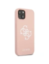Hurtownia GSM - Etui Guess GUHCP13MLS4GWPI Apple iPhone 13 różowy/pink hard case Silicone 4G Logo - GUE1538PNK - {ean13} - Hurt