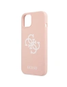 Hurtownia GSM - Etui Guess GUHCP13MLS4GWPI Apple iPhone 13 różowy/pink hard case Silicone 4G Logo - GUE1538PNK - {ean13} - Hurt
