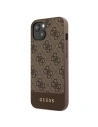 Hurtownia GSM - Etui Guess GUHCP13SG4GLBR Apple iPhone 13 mini brązowy/brown hard case 4G Stripe Collection - GUE1539BR - {ean13} - Hurt