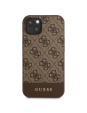 Hurtownia GSM - Etui Guess GUHCP13SG4GLBR Apple iPhone 13 mini brązowy/brown hard case 4G Stripe Collection - GUE1539BR - {ean13} - Hurt