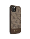 Hurtownia GSM - Etui Guess GUHCP13SG4GLBR Apple iPhone 13 mini brązowy/brown hard case 4G Stripe Collection - GUE1539BR - {ean13} - Hurt