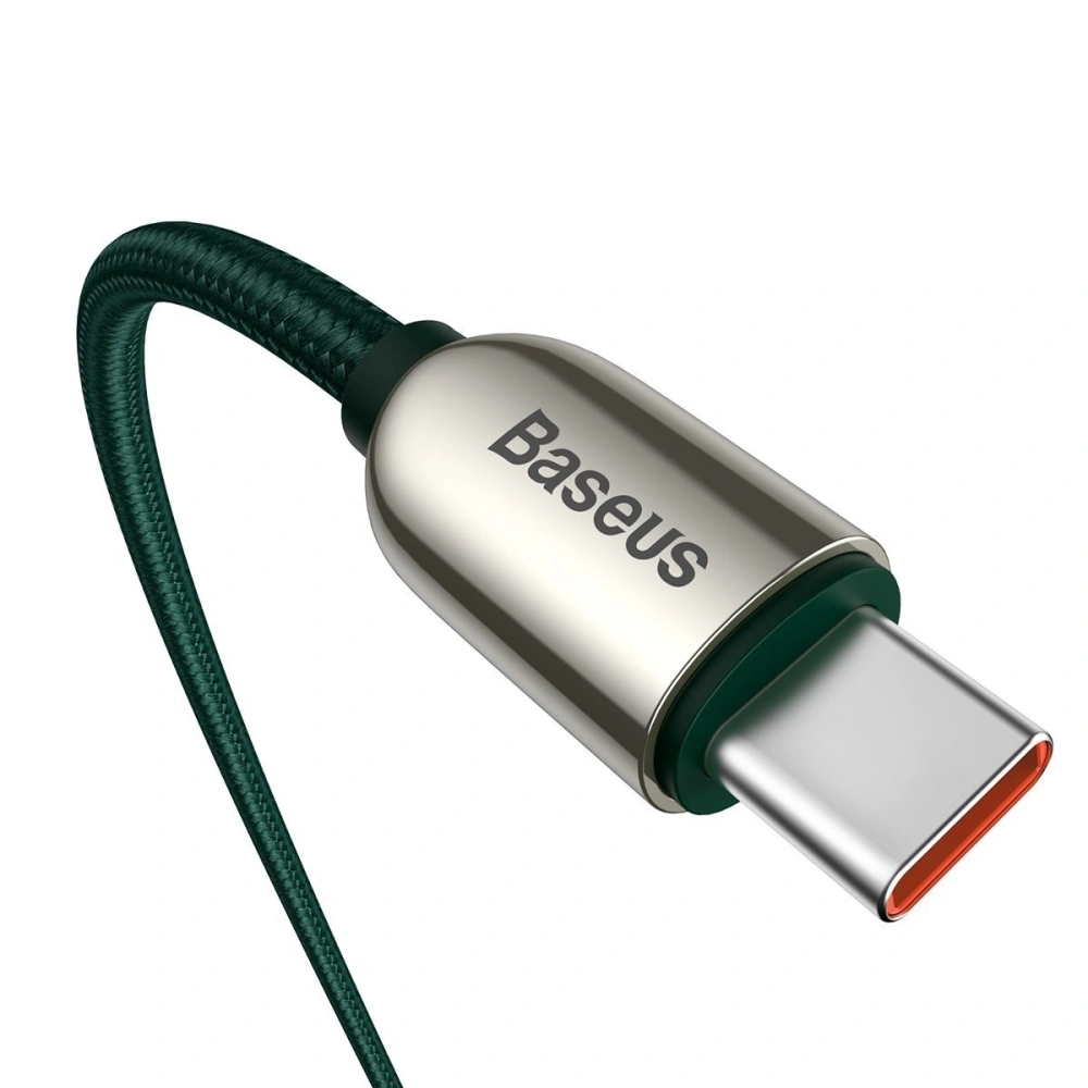 Hurtownia GSM - Kabel USB-C do USB-C Baseus Display, 100W, 2m (zelený) - BSU2996GRN - {ean13} - Hurt