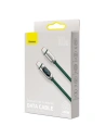 Wholesale Cable USB-C to USB-C Baseus Cafule, 100W, 2m (green) - BSU2996GRN - {ean13} - Hurt