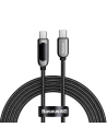 Kabel USB-C do USB-C Baseus Display, 100W, 2m (černý)