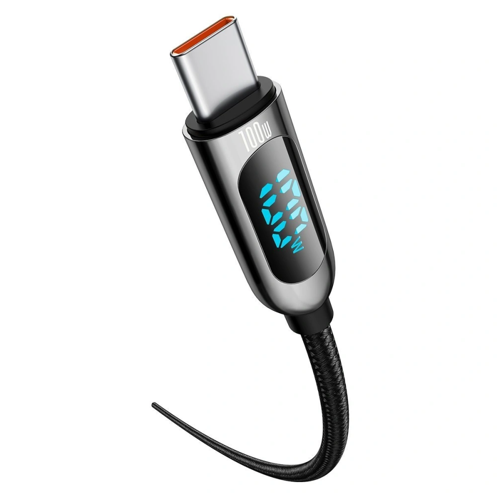 Hurtownia GSM - Kabel USB-C do USB-C Baseus Display, 100W, 2m (černý) - BSU2997BLK - {ean13} - Hurt