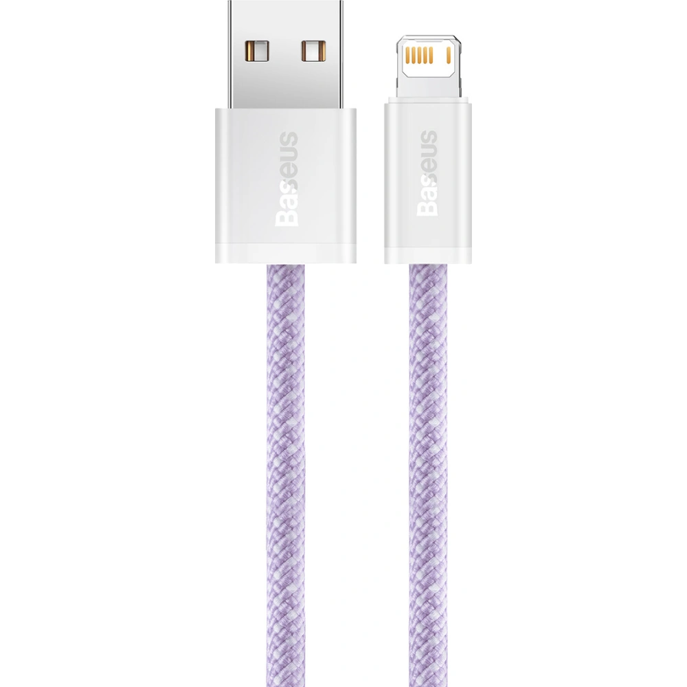 Hurtownia GSM - Kabel USB do Lightning Baseus Dynamic, 2.4A, 2m (Fioletowy) - BSU3001PRP - {ean13} - Hurt