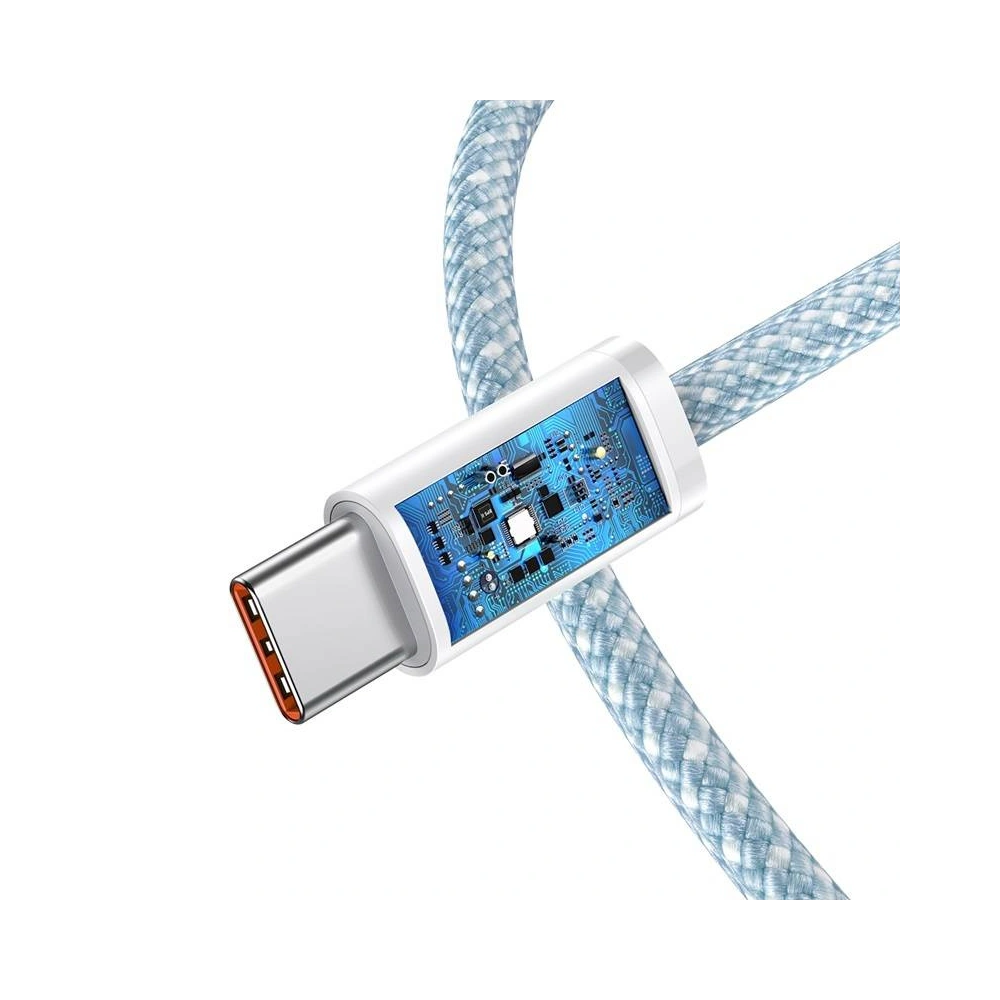 Hurtownia GSM - Kabel USB-C do USB-C Baseus Dynamic, PD, 100W, 2m (modrý) - BSU3003BLU - {ean13} - Hurt