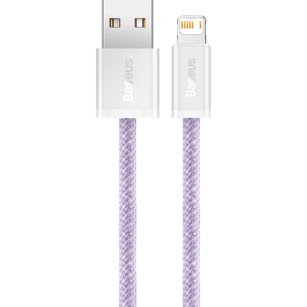 Hurtownia GSM - Kabel USB do Lightning Baseus Dynamic, 2.4A, 1m (fialový) - BSU3006PRP - {ean13} - Hurt