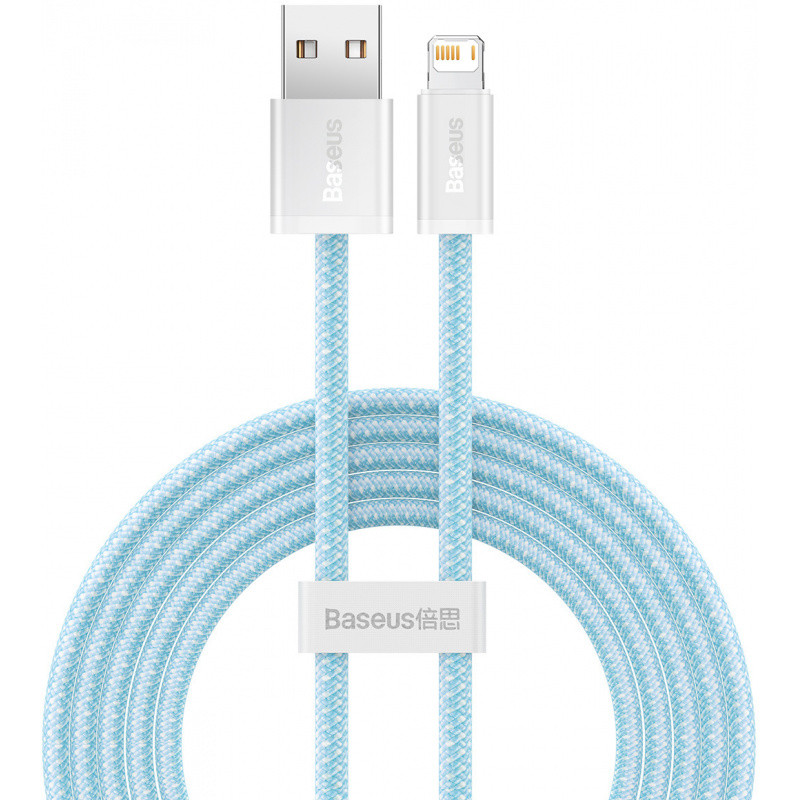 Hurtownia Baseus - 6932172602031 - BSU3007BLU - Kabel USB do Lightning Baseus Dynamic, 2.4A, 1m (niebieski) - B2B homescreen