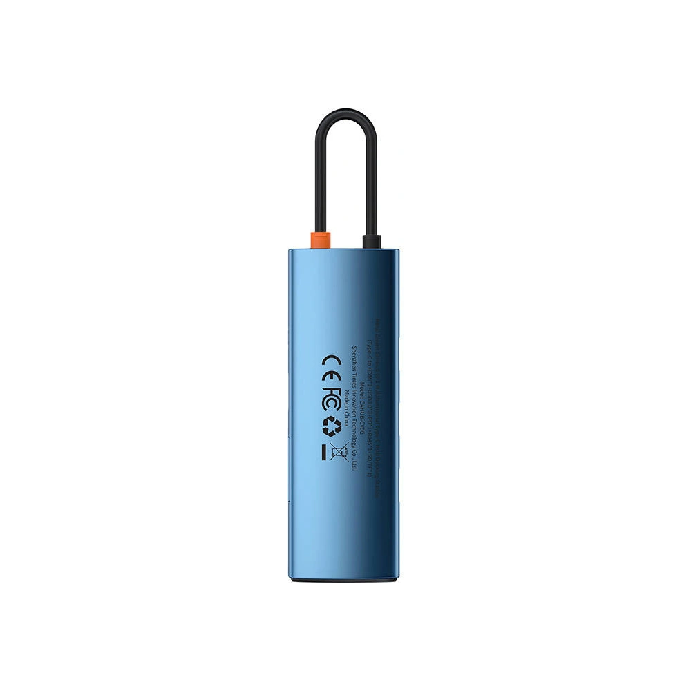 Hurtownia GSM - Adaptér 8v1 Baseus Hub USB-C na 3x USB 3.0 + HDMI + USB-C PD 4K HD - BSU3008 - {ean13} - Hurt