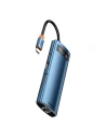 Hurtownia GSM - Adapter 8w1 Baseus Hub USB-C na 3x USB 3.0 + HDMI + USB-C PD 4K HD - BSU3008 - {ean13} - Hurt