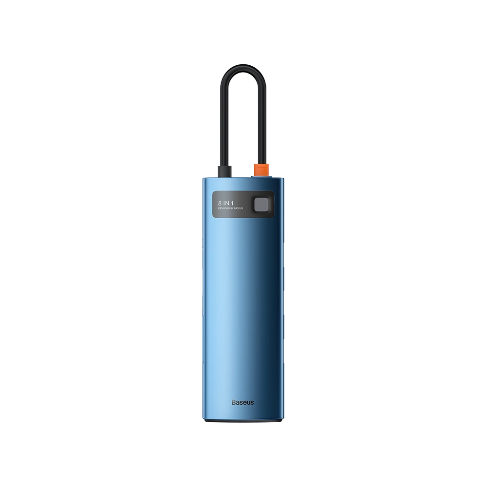 Hurtownia GSM - Adaptér 8v1 Baseus Hub USB-C na 3x USB 3.0 + HDMI + USB-C PD 4K HD - BSU3008 - {ean13} - Hurt