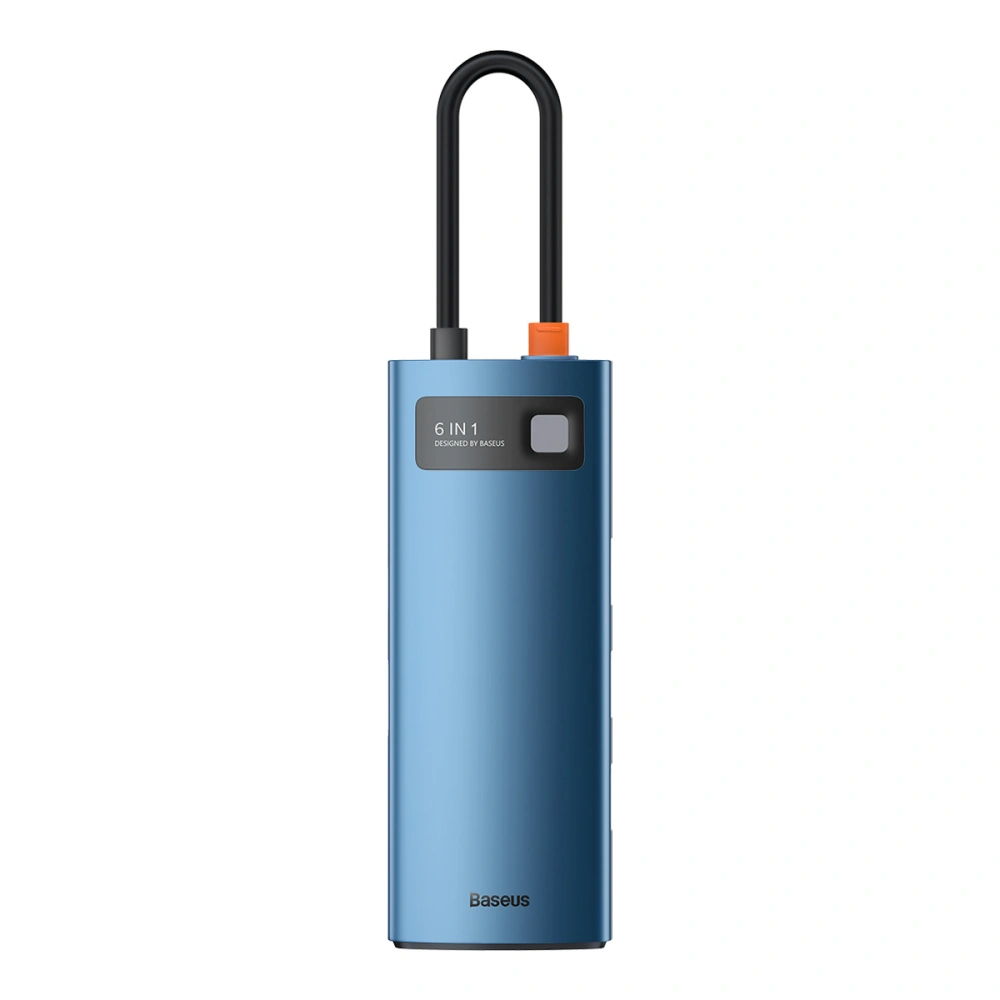 Hurtownia GSM - Adapter 6w1 Baseus Hub USB-C na 3x USB 3.0 + HDMI + USB-C PD 4K HD - BSU3010 - {ean13} - Hurt