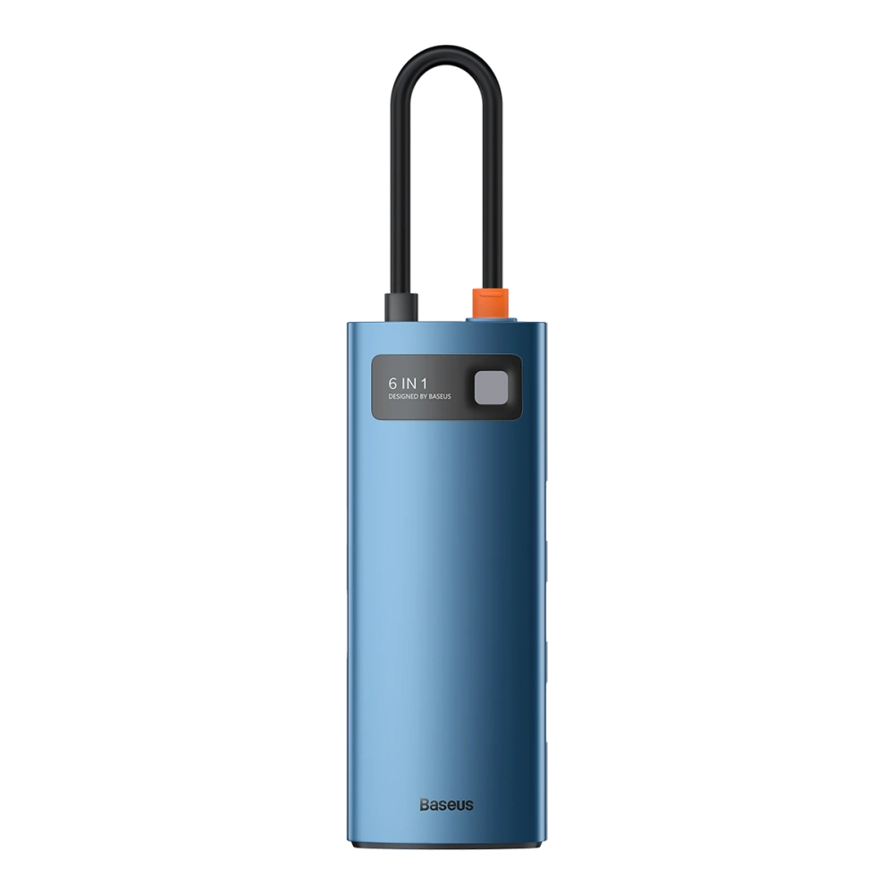 Hurtownia GSM - Adapter 6w1 Baseus Hub USB-C na 3x USB 3.0 + HDMI + USB-C PD 4K HD - BSU3010 - {ean13} - Hurt
