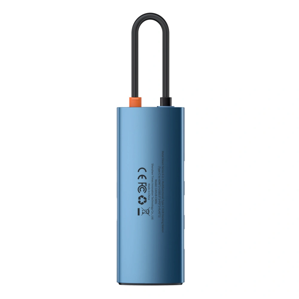 Hurtownia GSM - Adapter 6w1 Baseus Hub USB-C na 3x USB 3.0 + HDMI + USB-C PD 4K HD - BSU3010 - {ean13} - Hurt