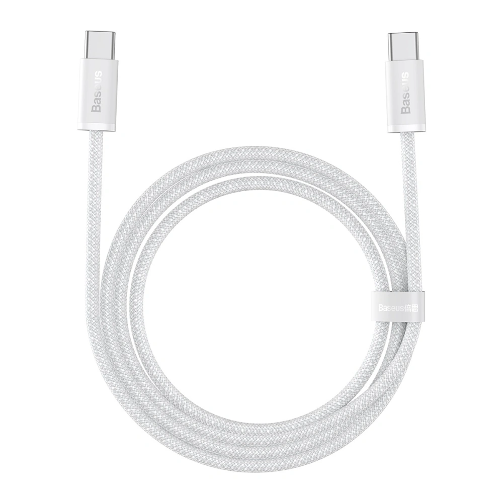 Hurtownia GSM - Kabel USB-C do USB-C Baseus Dynamic, 100W, 2m (bílý) - BSU3011WHT - {ean13} - Hurt