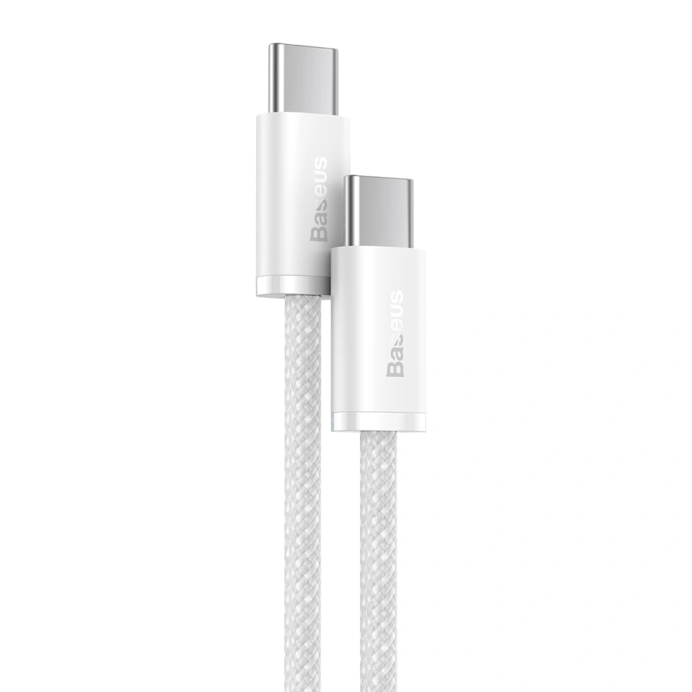 Hurtownia GSM - Kabel USB-C do USB-C Baseus Dynamic, 100W, 2m (bílý) - BSU3011WHT - {ean13} - Hurt