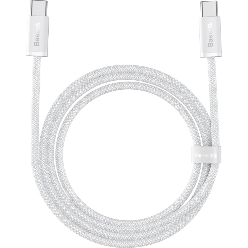 Hurtownia GSM - Kabel USB-C do USB-C Baseus Dynamic, 100W, 1m (bílý) - BSU3013WHT - {ean13} - Hurt