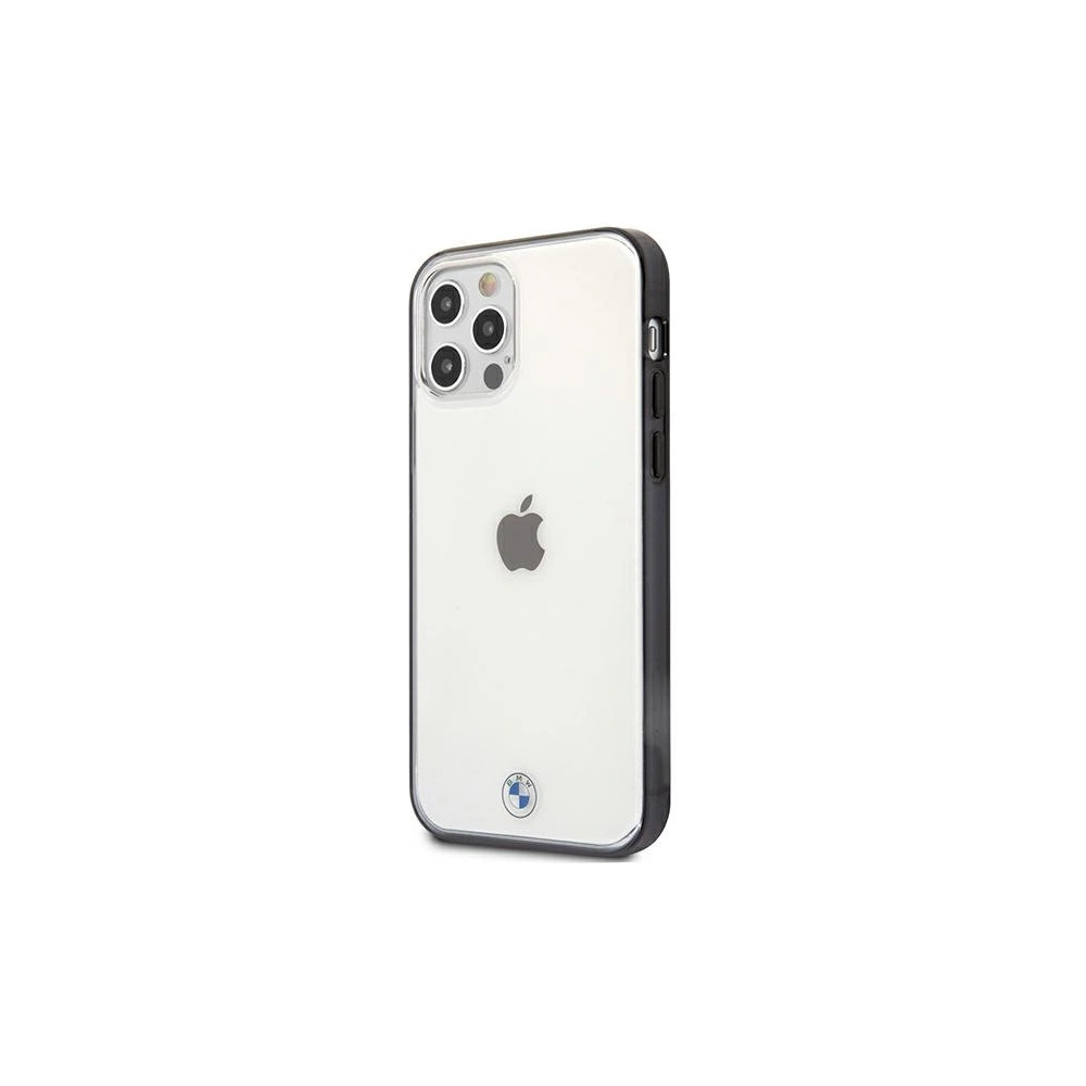 Hurtownia GSM - Etui BMW BMHCP12MPCUMRBK Apple iPhone 12/12 Pro transparentní tvrzený obal Signature Collection - BMW260CL - {ean13} - Hurt