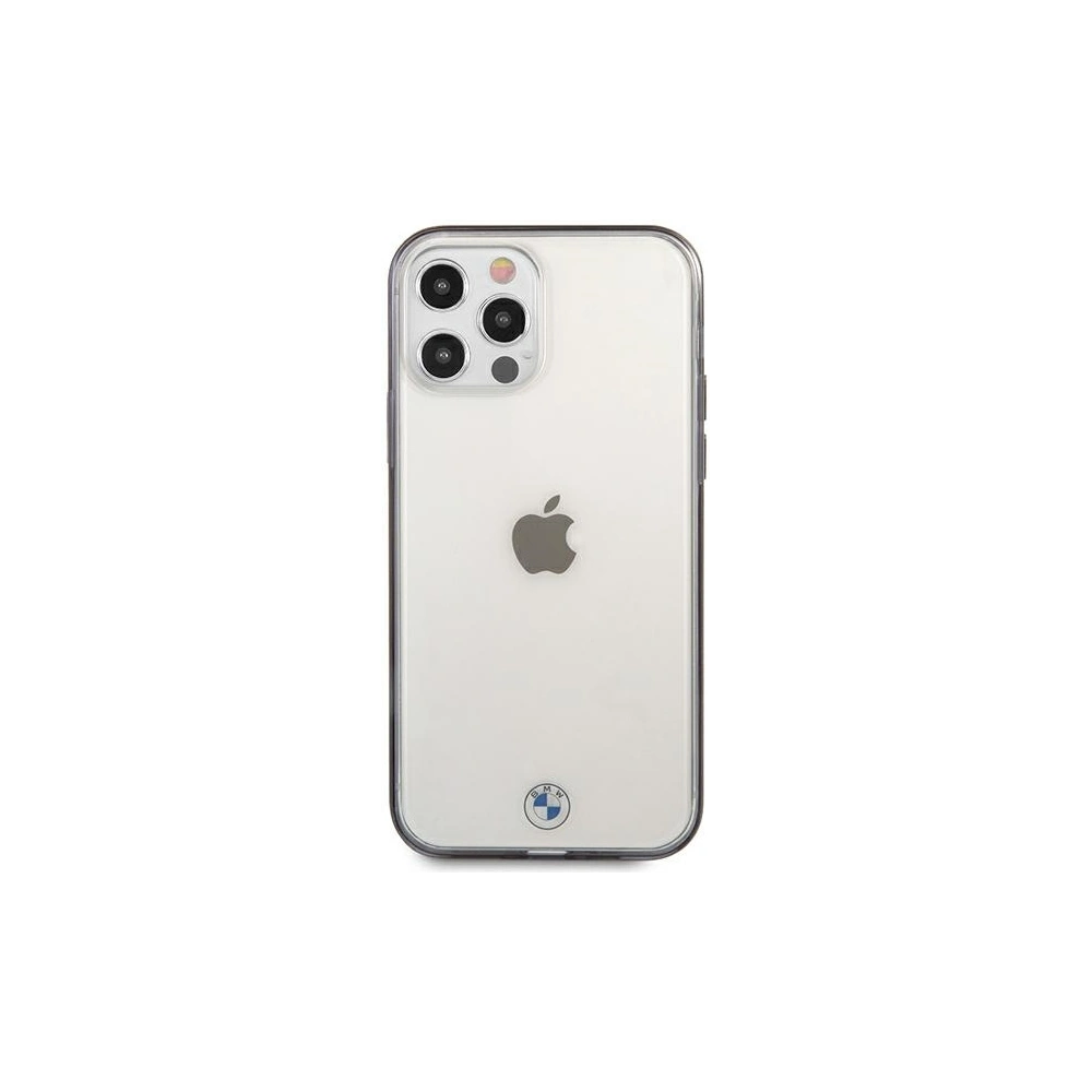 Hurtownia GSM - Etui BMW BMHCP12MPCUMRBK Apple iPhone 12/12 Pro transparentní tvrzený obal Signature Collection - BMW260CL - {ean13} - Hurt