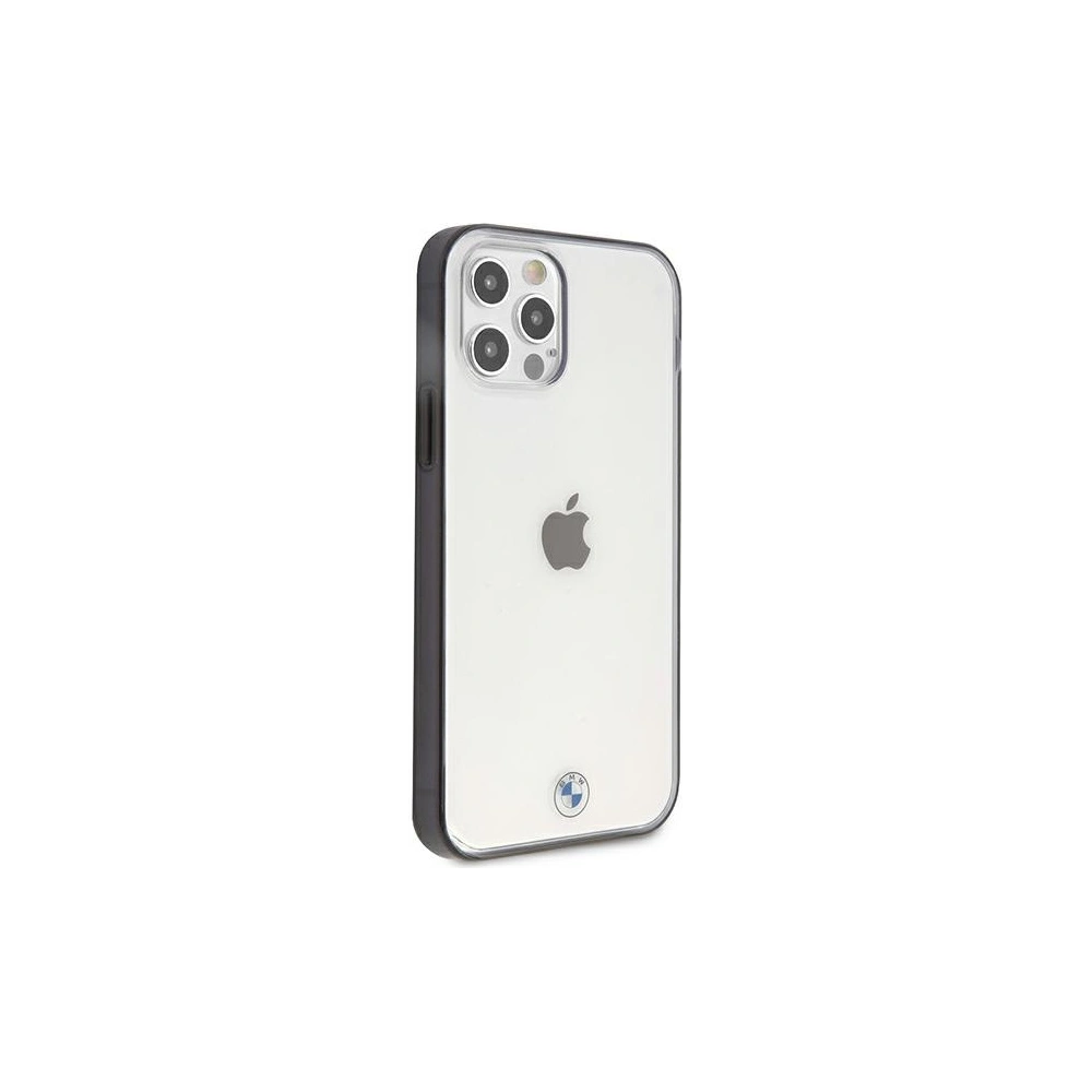 Hurtownia GSM - Etui BMW BMHCP12MPCUMRBK Apple iPhone 12/12 Pro transparentní tvrzený obal Signature Collection - BMW260CL - {ean13} - Hurt