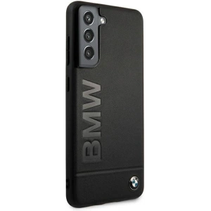Hurtownia GSM - Etui BMW BMHCS21FESLLBK Samsung Galaxy S21 FE czarny/black hardcase Signature Logo Imprint - BMW263BLK - {ean13} - Hurt