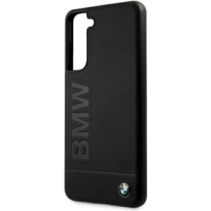 Hurtownia GSM - Etui BMW BMHCS21FESLLBK Samsung Galaxy S21 FE czarny/black hardcase Signature Logo Imprint - BMW263BLK - {ean13} - Hurt