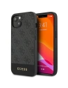 Etui Guess GUHCP13SG4GLGR Apple iPhone 13 mini szary/grey hardcase 4G Stripe Collection