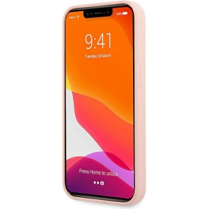 Hurtownia GSM - Etui Guess GUHCP13SLS4GWPI Apple iPhone 13 mini różowy/pink hard case Silicone 4G Logo - GUE1542PNK - {ean13} - Hurt