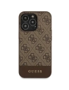 Hurtownia GSM - Etui Guess GUHCP13XG4GLBR Apple iPhone 13 Pro Max hnědý/brown tvrdý obal 4G Stripe Collection - GUE1543BR - {ean13} - Hurt