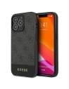 Etui Guess GUHCP13XG4GLGR Apple iPhone 13 Pro Max šedý/grey hardcase 4G Stripe Collection