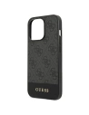 Wholesale Guess GUHCP13XG4GLGR Apple iPhone 13 Pro Max grey hardcase 4G Stripe Collection - GUE1544GRY - {ean13} - Hurt