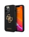 Etui Guess GUHCP13XLS4GGBK Apple iPhone 13 Pro Max černý/black hard case Silicone 4G Logo