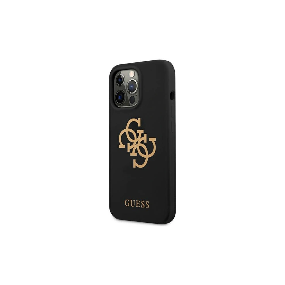 Hurtownia GSM - Etui Guess GUHCP13XLS4GGBK Apple iPhone 13 Pro Max černý/black hard case Silicone 4G Logo - GUE1545BLK - {ean13} - Hurt