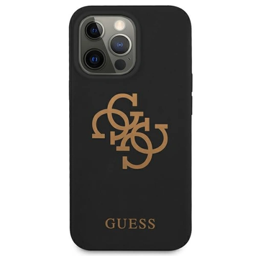 Etui Guess GUHCP13XLS4GGBK Apple iPhone 13 Pro Max czarny/black hard case Silicone 4G Logo