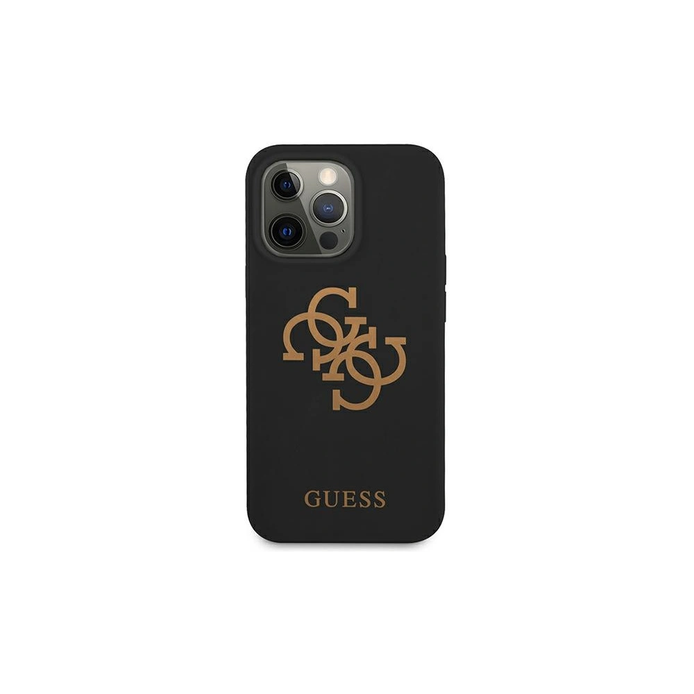 Hurtownia GSM - Etui Guess GUHCP13XLS4GGBK Apple iPhone 13 Pro Max czarny/black hard case Silicone 4G Logo - GUE1545BLK - {ean13} - Hurt