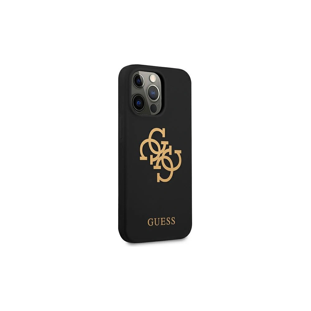 Hurtownia GSM - Etui Guess GUHCP13XLS4GGBK Apple iPhone 13 Pro Max černý/black hard case Silicone 4G Logo - GUE1545BLK - {ean13} - Hurt