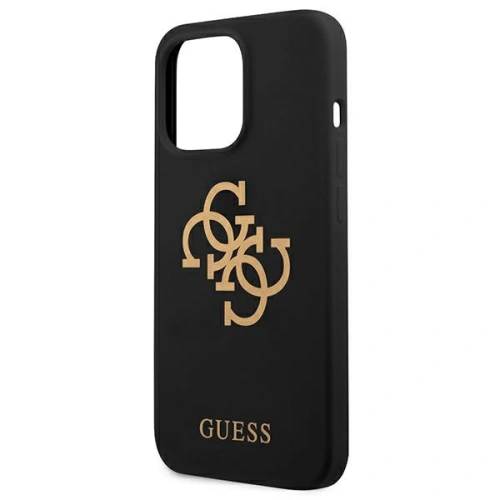 Etui Guess GUHCP13XLS4GGBK Apple iPhone 13 Pro Max czarny/black hard case Silicone 4G Logo