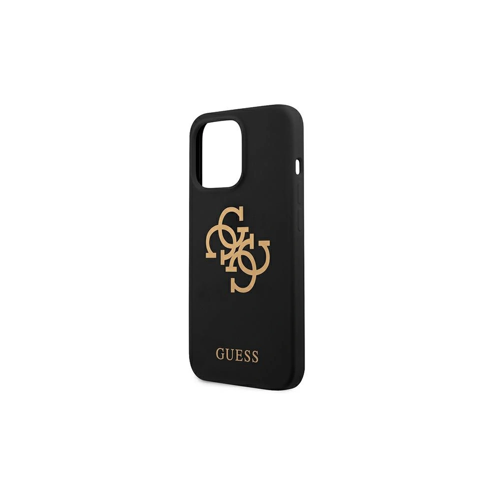Hurtownia GSM - Etui Guess GUHCP13XLS4GGBK Apple iPhone 13 Pro Max černý/black hard case Silicone 4G Logo - GUE1545BLK - {ean13} - Hurt