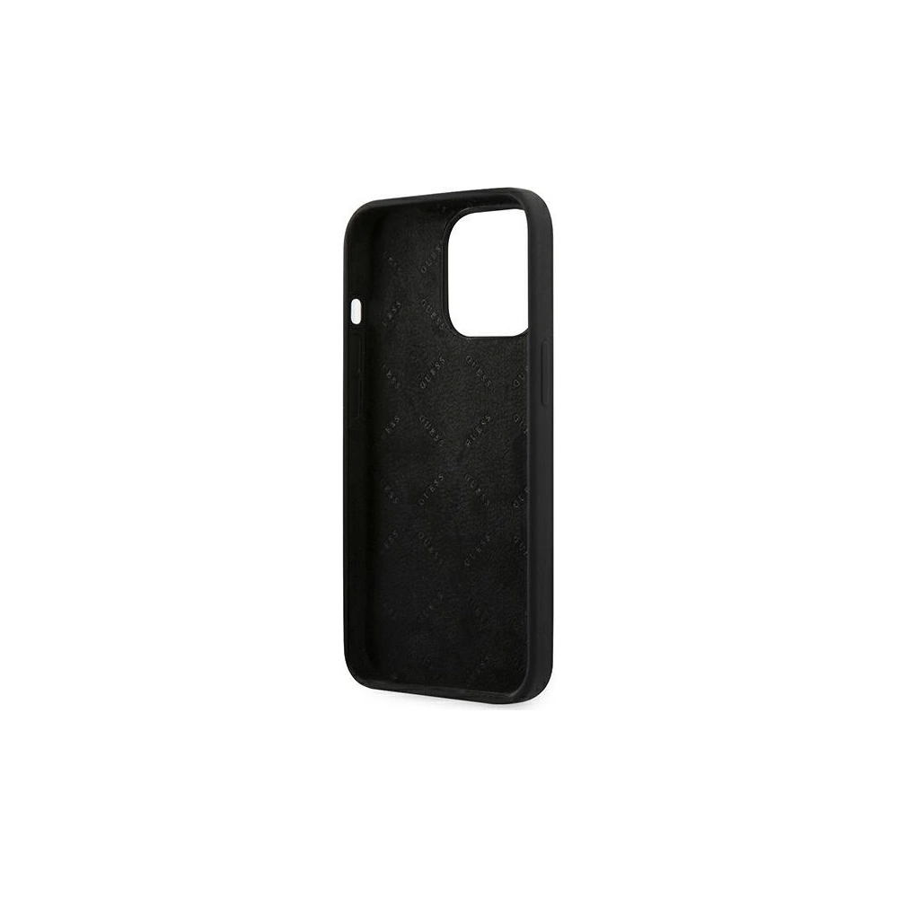 Hurtownia GSM - Etui Guess GUHCP13XLS4GGBK Apple iPhone 13 Pro Max černý/black hard case Silicone 4G Logo - GUE1545BLK - {ean13} - Hurt