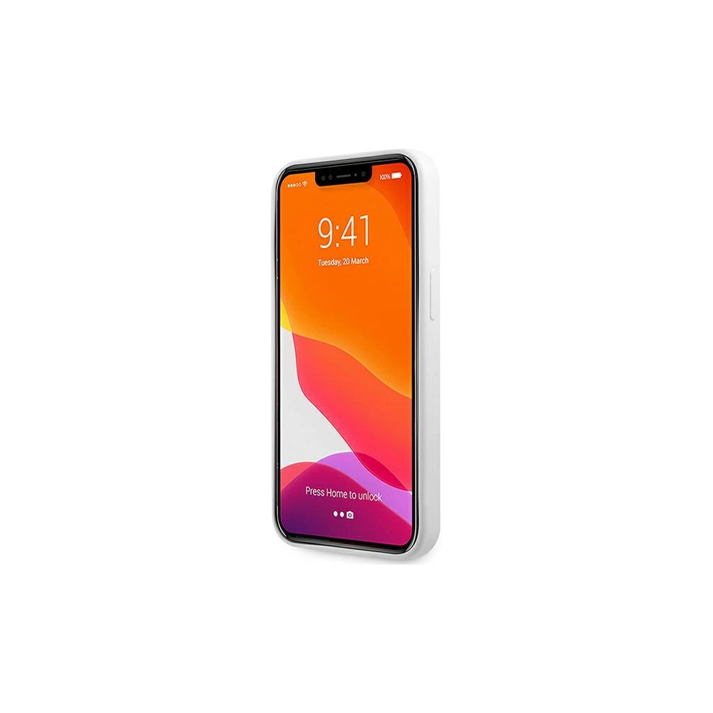 Wholesale Guess GUHCP13XLS4GGWH Apple iPhone 13 Pro Max white hard case Silicone 4G Logo - GUE1546WHT - {ean13} - Hurt