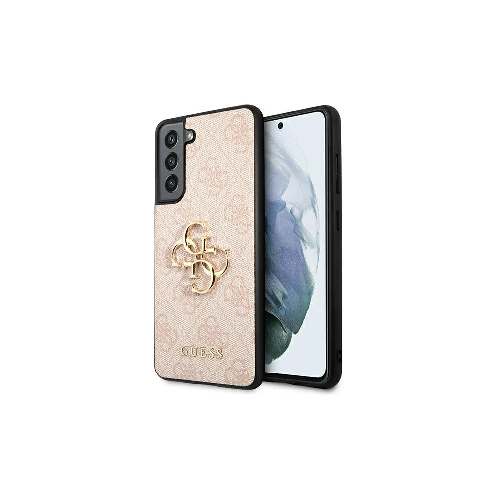 Hurtownia GSM - Etui Guess GUHCS21FE4GMGPI Samsung Galaxy S21 FE růžový/pink hardcase 4G Big Metal Logo - GUE1548PNK - {ean13} - Hurt